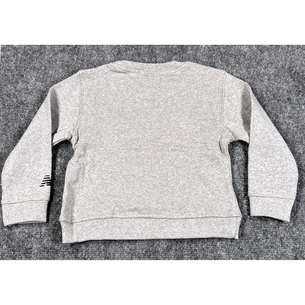 New Balance Boys‎ 2PC Fleece Set 12 Month Gray Sweatshirt Jogger Pants Logo NWT